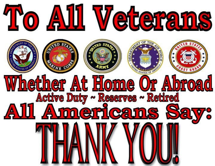 Thank You Veterans